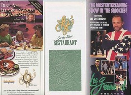 LG&#39;s On The River Restaurant Menu &amp; Flyers Lee Greenwood Sevierville Tennessee  - $17.82