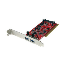 STARTECH.COM PCIUSB3S22 2PORT PCI SUPERSPEED USB 3.0 CONTROLLER CARD WIT... - £95.40 GBP