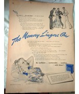 Kotex The Memory Lingers On WWII Era Advertising Print Ad Art 1940s - £3.94 GBP