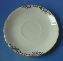 Old Antique Czechoslovakia Pottery China VICTORIA Saucer Collectibles Decor - £8.24 GBP