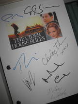 The Cider House Rules Signed Movie Film Script Screenplay X7 Autograph Tobey Mag - £15.97 GBP