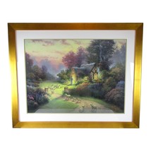 Thomas Kinkade &quot;Good Shepherds Cottage&quot; Numbered and Framed 829/2950 44 x 36 - $1,446.24