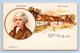 Classical Music Composer Reward Card Josef Haydn T Presser Company B16 - £2.77 GBP