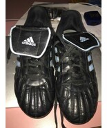Blue And Black Soccer Cleats Adidas 6 Youth - $454.85 MXN