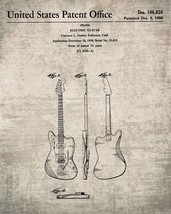 8754.Decoration 18x24 Poster.Home room interior art print.Patent.Electric guitar - £22.02 GBP