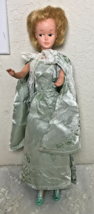 1965 American Character Mary Makeup Doll 12&quot; Handmade Vintage Dress - $18.79