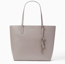 Kate Spade Karla Cityscape Gray Smooth Leather Tote Seton Drive WKRU5670 NWT - £71.00 GBP