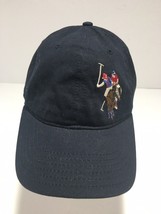 U.S. Polo Assn. Men&#39;s Embroidered Baseball Cap Adjustable Back Navy Blue USA - £18.94 GBP