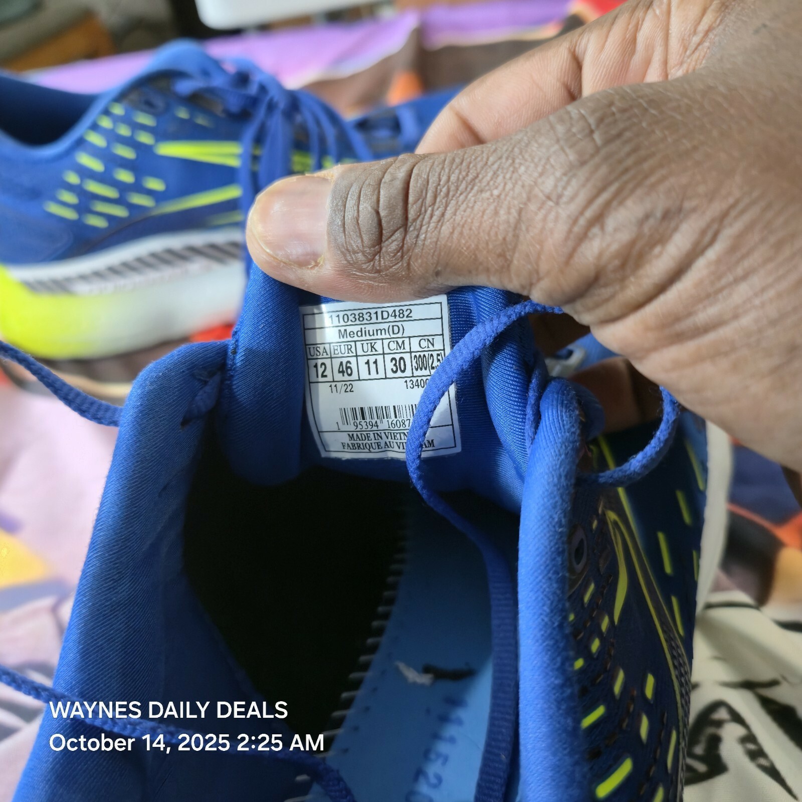 Size 12 - Brooks Glycerin 20 Blue Nightlife Item image 4