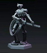 1/18 100mm 3D Print Model Kit Robot Soldier Post-Apocalypse Unpainted - £47.06 GBP