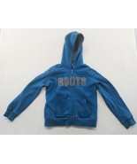 Roots Kids Hoodie Girls 2XL Blue Long Sleeve Hooded Full Zip Cotton Blen... - €6,84 EUR