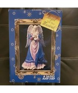 Angel With Harp Musical Ceramic Figurine ~ #56543 AMP - HRP New In Decor... - £26.03 GBP