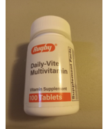 Rugby Daily Vite Multi-Vitamin Supplement 100ct Tablets - Exp Date 03/27 - $144.47 MXN