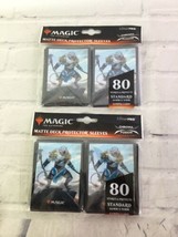 Ultra Pro Magic the Gathering Matte Deck Protector Sleeves 2 Pack 160 Count NEW - £11.07 GBP