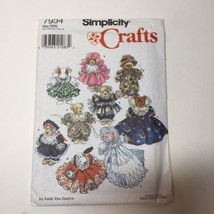 Simplicity 7934 Clothes for 8&quot; Stuffed or Beanbag Animals - $12.86