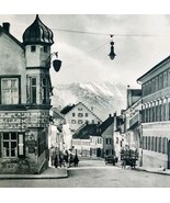 1940 Murnau City Under Market Downtown Germany Photogravure Staffelsee D... - €34,31 EUR