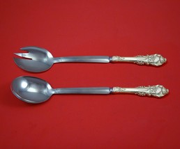 Sir Christopher by Wallace Sterling Silver Salad Serving Set Modern Cust... - $132.76