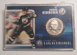 Pavel Kubina Tampa Bay Lightning Hockey NHL Stanley Cup 2004 Silver Coin  - £4.05 GBP