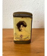Antique Mexican ADV Victorian early 1900&#39;s ornate pocket match safe matc... - €162,38 EUR