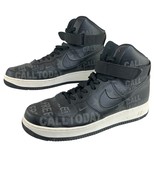 Nike Mens Air Force 1 Toll Free Sneakers Black Size 11.5  AF1 High Top A... - £93.52 GBP