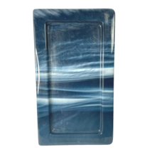 Sundance Spas Vintage 1990s Acrylic Hot Tub Skimmer Filter Lid Cover Navy Marble - £76.27 GBP