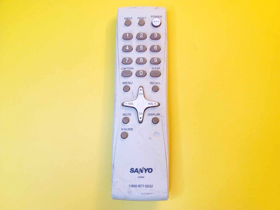 SANYO GXBA REMOTE CONTROL CONTROLLER FOR DS19550 DS19580 DS19590 DS19630... - $9.10