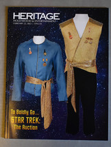 Heritage Memorabilia Star Trek Catalogs (2) Nov 2021 Azarian Collection Feb 2022 - £15.99 GBP