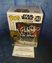 Emily Swallow Hand Signed Autograph The Armorer Funko Pop - £126.02 GBP