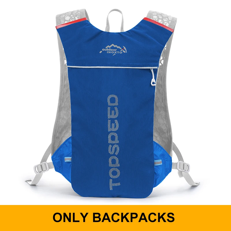 Outdoor Trail Running 5L Ultralight Backpack Hydration Jogging Vest Men ... - £88.61 GBP