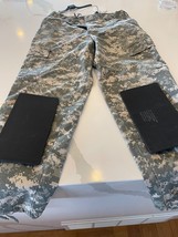 Men &amp; Women Acu Ucp Digital Army Combat Uniform Pants W/ Authorized Knee Pads - £21.88 GBP
