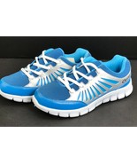 Curves for Women Active Sneakers Shoes Light Blue Dark Blue Gray Size 6 - $18.79