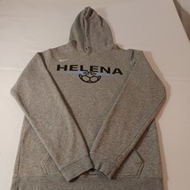 Nike HELENA SOCCER Men's Gray Cotton Blend Club Fleece Hoodie Sweatshirt Size S image 10