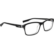 Nike Men&#39;s Eyeglasses 7231 001 Black on Clear Square Frame 53[]16 140 - £118.50 GBP