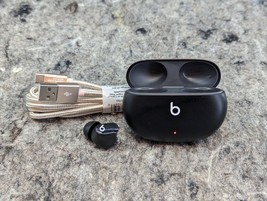 Case &amp; Left Replacement Beats Studio Buds Black Totally Wireless Earphones C2 - £24.17 GBP