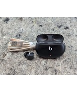 Case &amp; Left Replacement Beats Studio Buds Black Totally Wireless Earphon... - £23.48 GBP