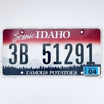 2016 United States Idaho Benewah County Passenger License Plate 3B 51291 - £13.29 GBP