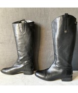 Sam Edelman Penny Knee High Riding Boots Black Leather Back Zip - Women&#39;... - $106.82 CAD