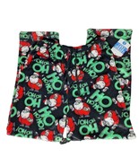Santa Claus Men&#39;s Fleece Pajama Pants Size Large Christmas HO HO HO Draw... - $465.15 MXN