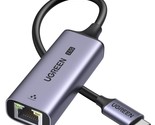 UGREEN USB C to Ethernet Adapter 2.5G, Ethernet Adapter for Laptop, Alum... - £43.06 GBP