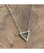 Sterling Silver Open Triangle Layering Necklace - $47.39 CAD