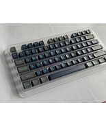Maxkey Deep Sea SA Profile Double Shot ABS Keycaps Set Blue-Gray 140 Key... - $55.90