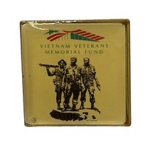 Vietnam War Veterans Memorial Fund Dedication US Military Lapel Hat Pin ... - £5.98 GBP