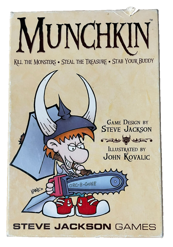 Steve Jackson Games Munchkin Card Game 1st Edition 2011: With 2 Expansio... - $29.69
