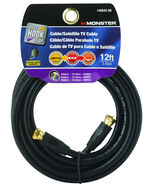 VIDO COAXIL CABL 12&#39;L BK - $359.69 MXN
