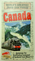 Canada Train Ride Worlds Greatest Videos VHS Video Tape Movie Railroad - £2.52 GBP