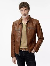 John Varvatos Barrow Jacket Mens Brown.  Size EU 50 USA 40. BNWT - £1,336.99 GBP