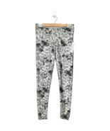 New Terez Leggings Womens M Silver Star Confetti High Waisted Full Lengt... - $50.08 CAD