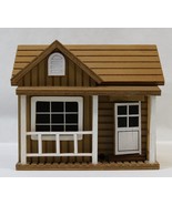 MUSICAL WOODEN COUNTRY PLEASURES MUSIC BOX WOOD HOUSE W/MOVEMENT VINTAGE... - £39.33 GBP