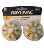 Rayovac Size 10 Hearing Aid Batteries (16 Pack), Size 10 Batteries - €9,42 EUR