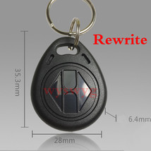 5pcs Writable Rewrite 125KHz RFID Tag Keyfob Token For 125KHz Copier Writer - £7.68 GBP